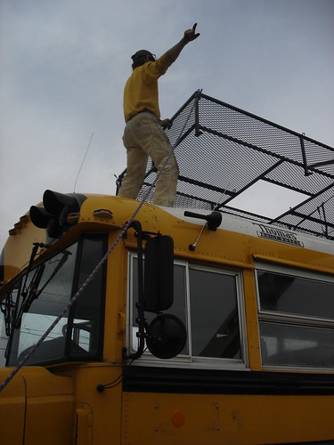 Steve directs air traffic