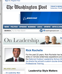 NOLS in Washington Post’s On Leadership