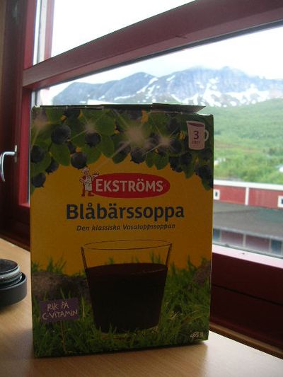 Blueberry soup Blueberry soup