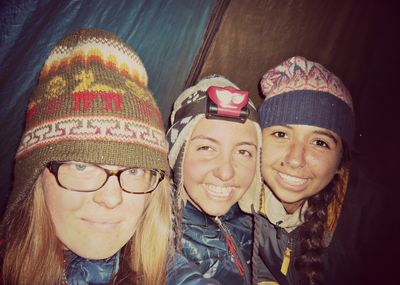 Ale with her Tent Group
