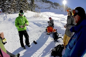 Teaching in winter Photo by Dave Weber