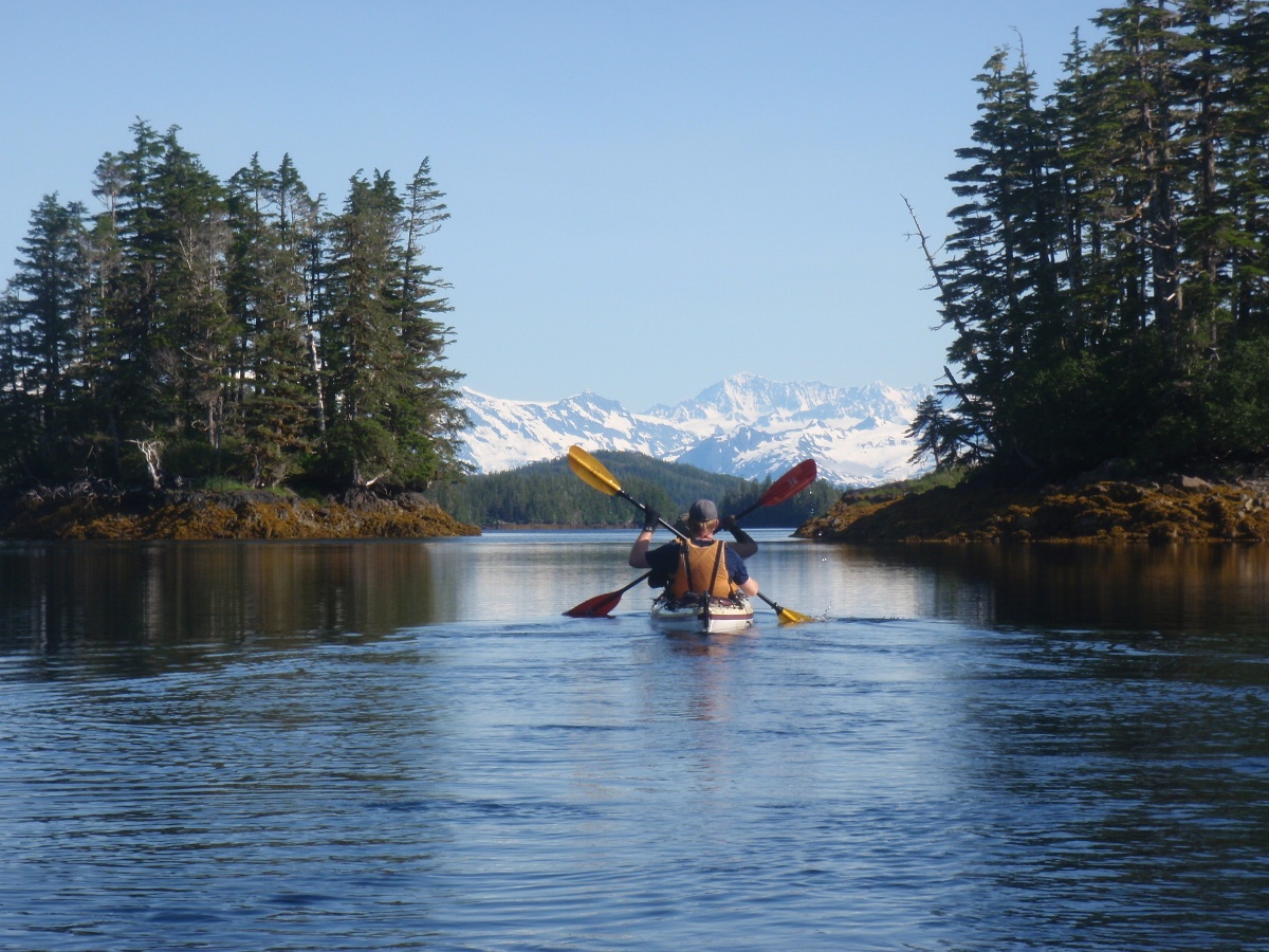 Sea Kayaking in Alaska.