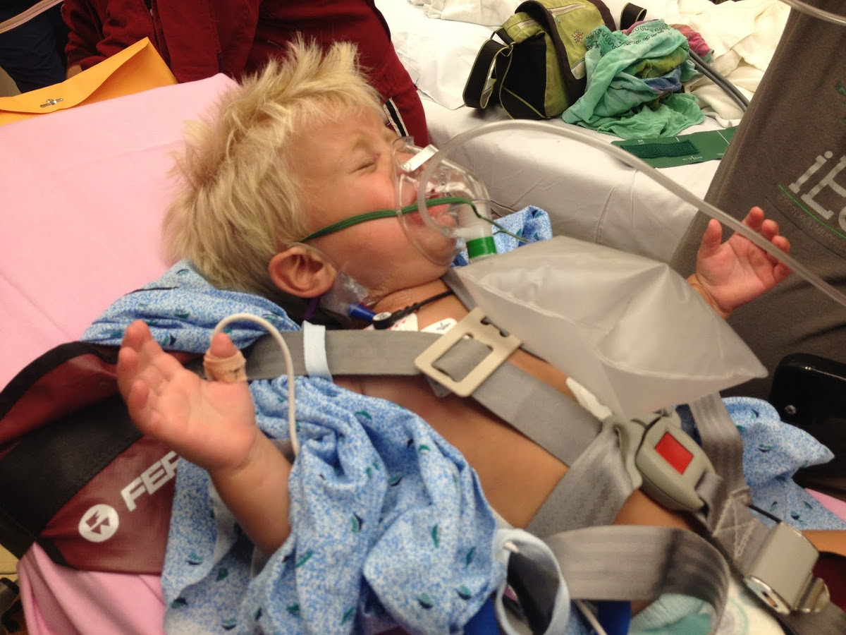 Child in the hospital