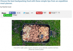 Backpacker: What’s the Best Backpacking Food?