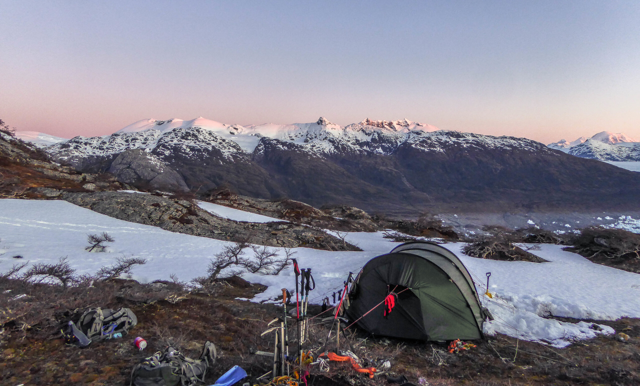NOLS Patagonia Mounainteering/ Sea Kayaking. Start 10/26/15. Bernard O'Higgins National Park, Southern Patagonian Ice Field